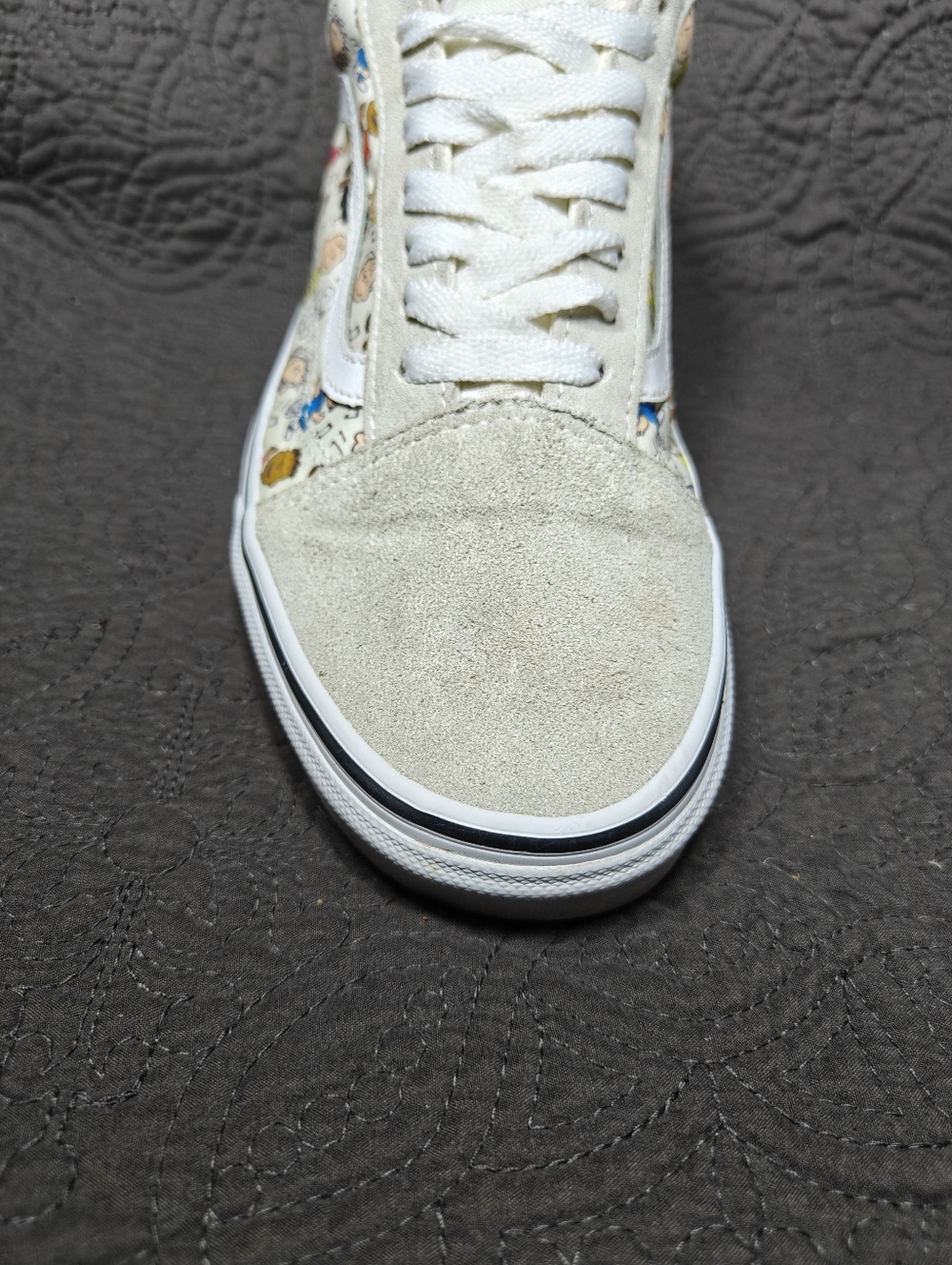 VANS X Peanuts 'The Gang' Old Skool Charlie Brown Sneakers Unisex Men 8 Wmn 9.5 - Picture 6 of 11